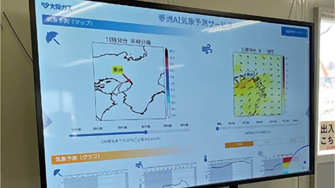 気象シミュレーションの画像